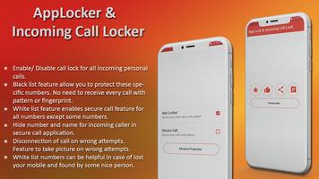 Incoming Call Lock & App Lock plakat