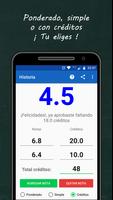 Pondera tus Notas скриншот 2