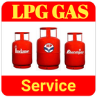 LPG Gas Service, Subsidy, Booking icône