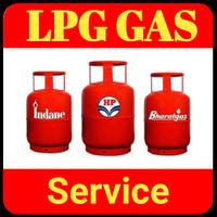 LPG Gas Service, Subsidy, Booking poster