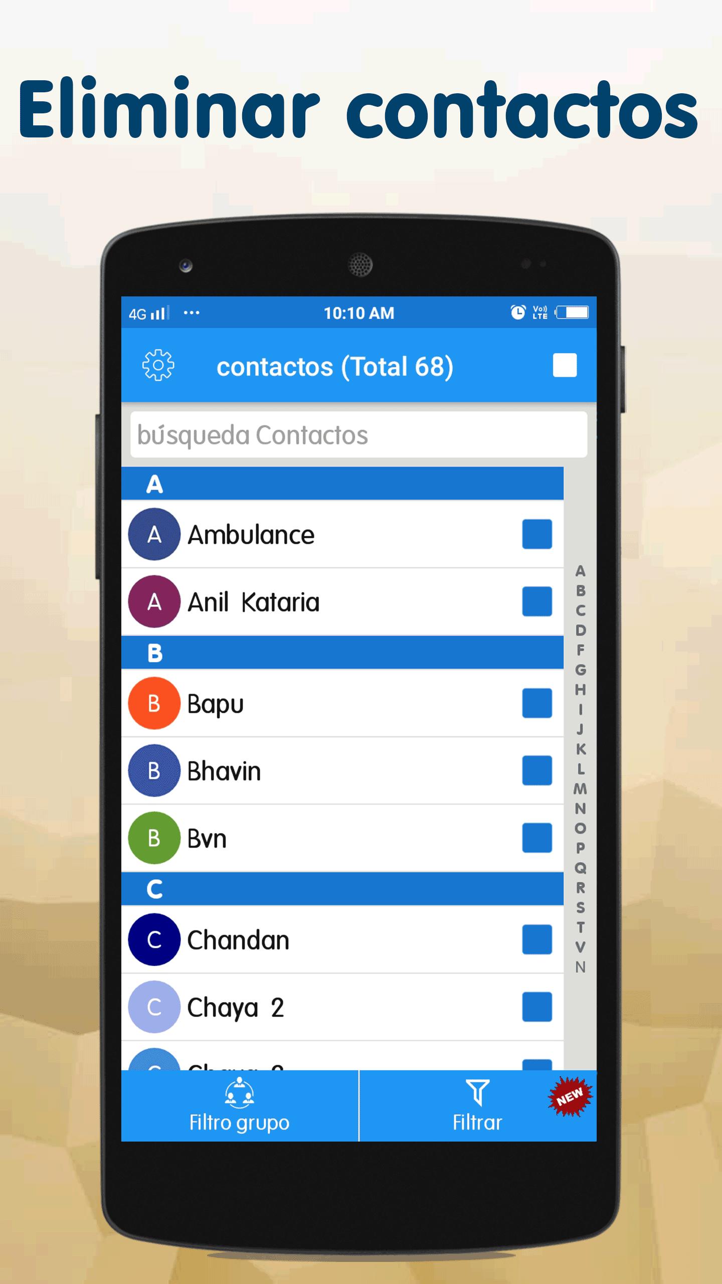 Eliminar Multiples Contactos For Android Apk Download