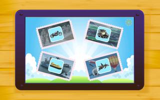 Learn vehicles for kids imagem de tela 1