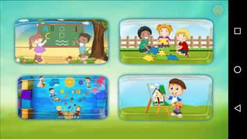 Kids Preschool Learning Games and Learn Alphabets Affiche
