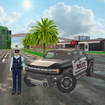 Police Officer Car Game 3d icon