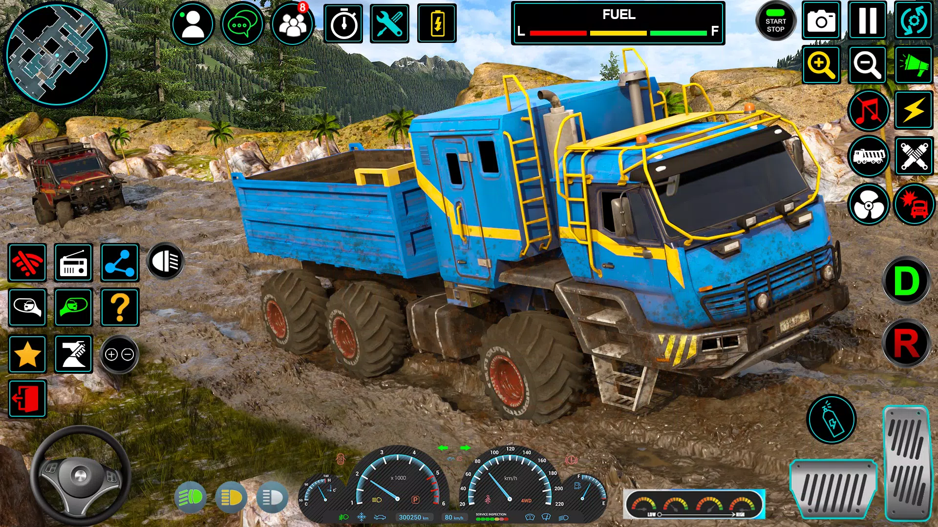 Download do APK de jogo de caminhão de lama brasi para Android