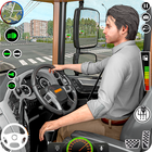 قيادة الحافلة: وقوف الحافلة 3D أيقونة