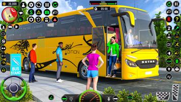 Bus game: City bus simulator Affiche