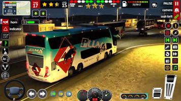 Mengemudi bus: Bus parkir 3d screenshot 1