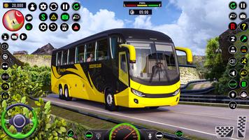 قيادة الحافلة: وقوف الحافلة 3D تصوير الشاشة 3