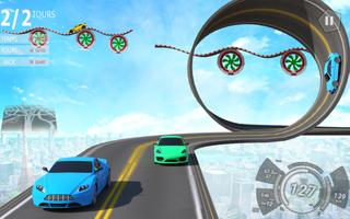 super car stunt racing game 3D syot layar 2