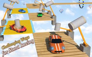 super car stunt racing game 3D syot layar 3