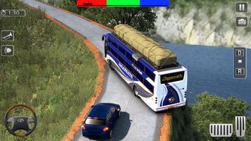 オフロードバスゲーム：バスゲーム3D ポスター