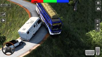 オフロードバスゲーム：バスゲーム3D スクリーンショット 1
