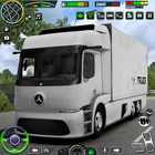 camion cargo vrais jeux 3d icône