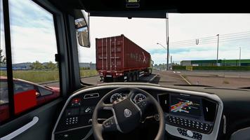Cargo Truck Game-Truck driving poster