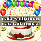 Cake & Birthday Decoration Ide icône