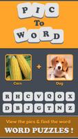 Pics To Word Search: Mystery Word Guessing Game imagem de tela 1