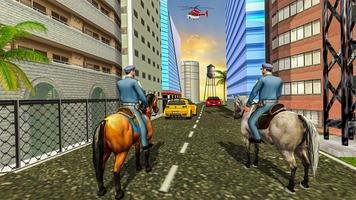 Police Horse Grand Crime City Gangster Mafia Chase imagem de tela 3