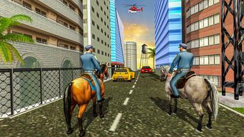 Police Horse Grand Crime City Gangster Mafia Chase screenshot 3