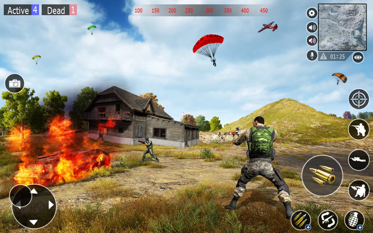 Call of battle Survival Duty Modern FPS strike Ver. 1.0 MOD APK, Invincible