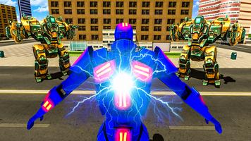 War Robot Transformable Hero: City Rescue Mission Affiche