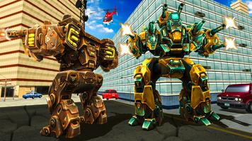 War Robot Transformable Hero: City Rescue Mission ภาพหน้าจอ 1