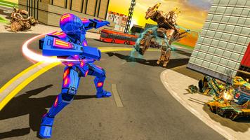 War Robot Transformable Hero: City Rescue Mission اسکرین شاٹ 2