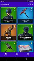 Shop of the day for Fortnite - Leaked items, news Cartaz