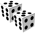 Two Dice: Simple free 3D dice