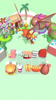 Merge Alphabet Food Battle Tip Ekran Görüntüsü 2