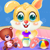 Bunny Baby Pet Care House ikona