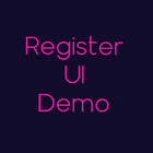 Register UI Demo biểu tượng
