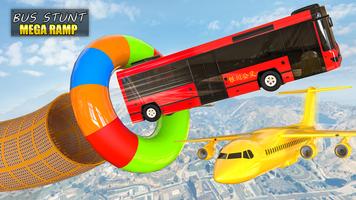 Mega Ramp Bus Stunt Driving Poster