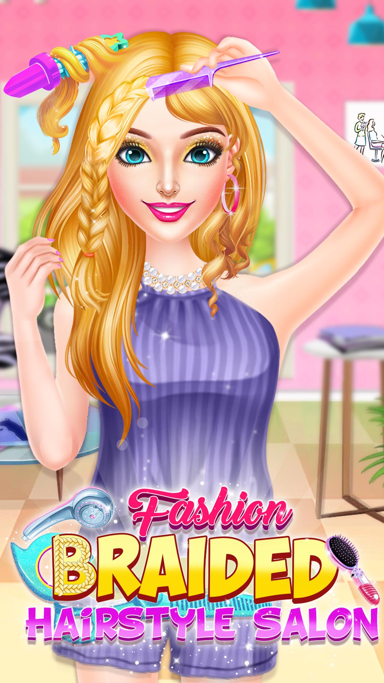 Braided Hair Salon Girls Games APK for Android Download