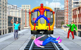 برنامه‌نما Superhero Rescue Spider Hero عکس از صفحه