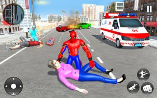 Superhero Rescue Spider Hero Ekran Görüntüsü 1