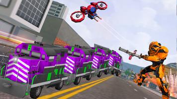 Train Robot Car Games Screenshot 3