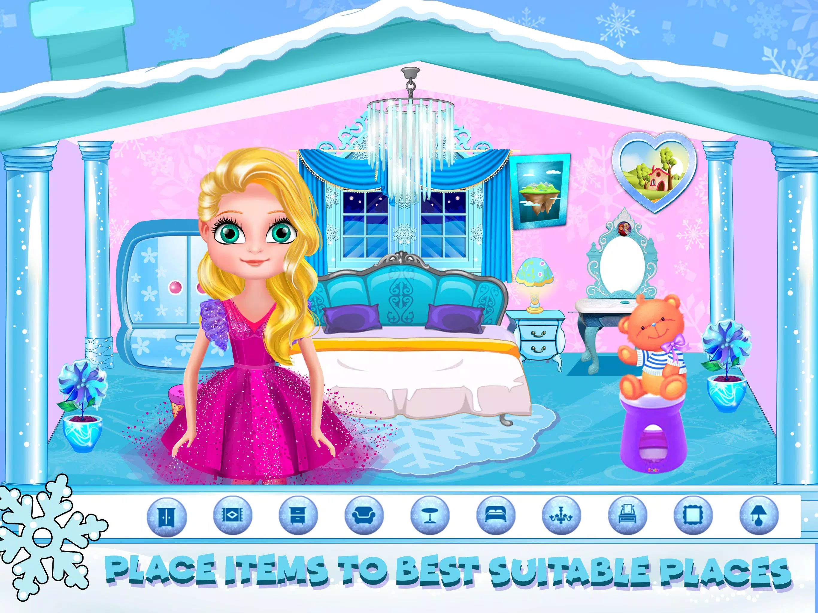 My Princess Castle - Doll House Game for iPhone and Android 