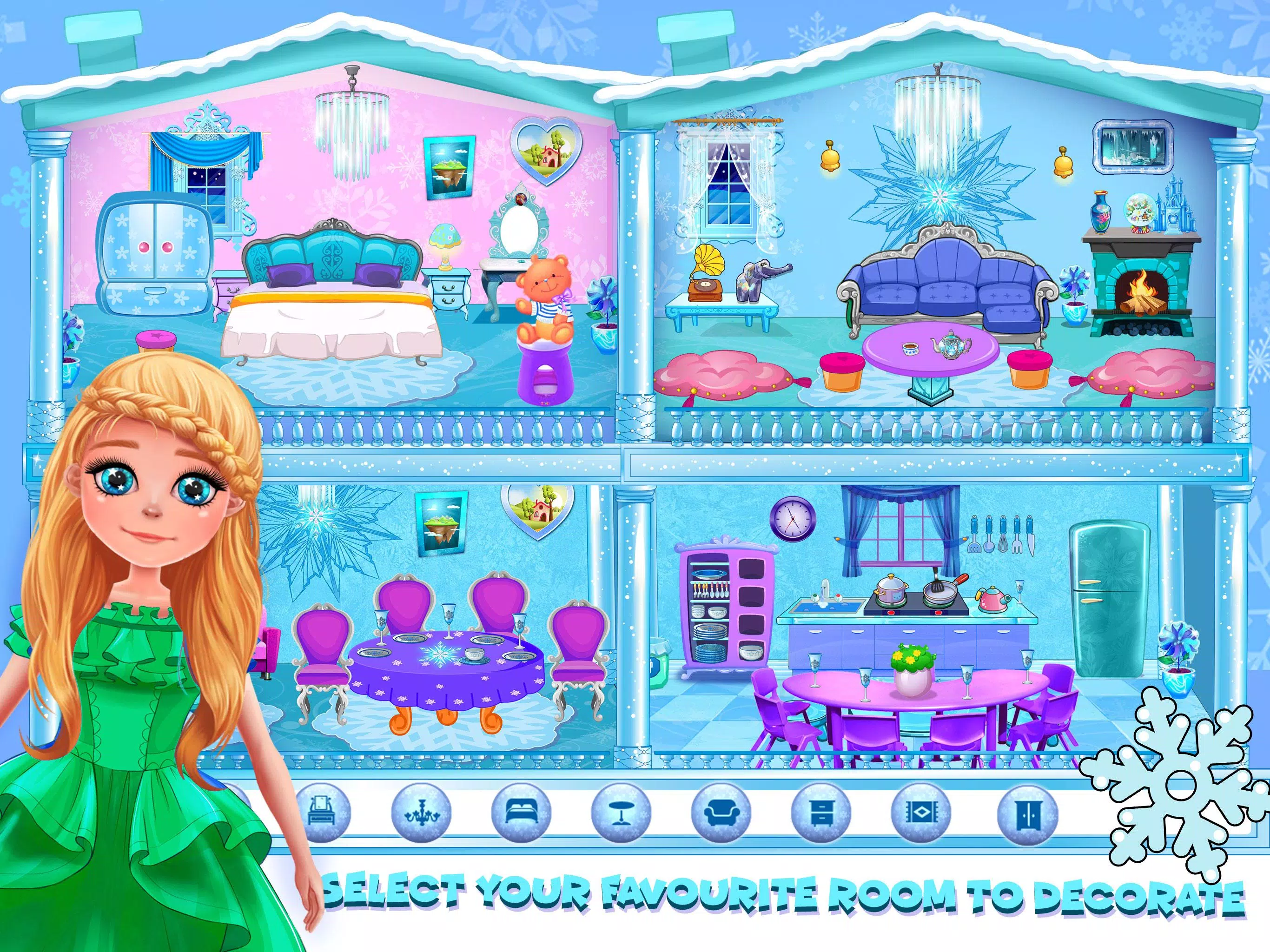 Princess Doll House - Girl Games