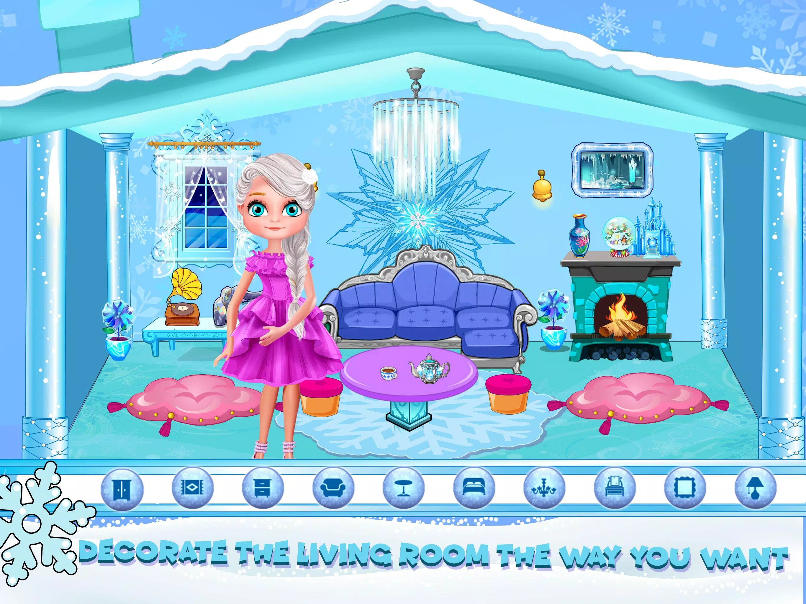 Ice Princess Doll House Games APK Download for Android Free