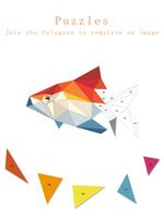 Low Poly Puzzle Jigsaw Book পোস্টার