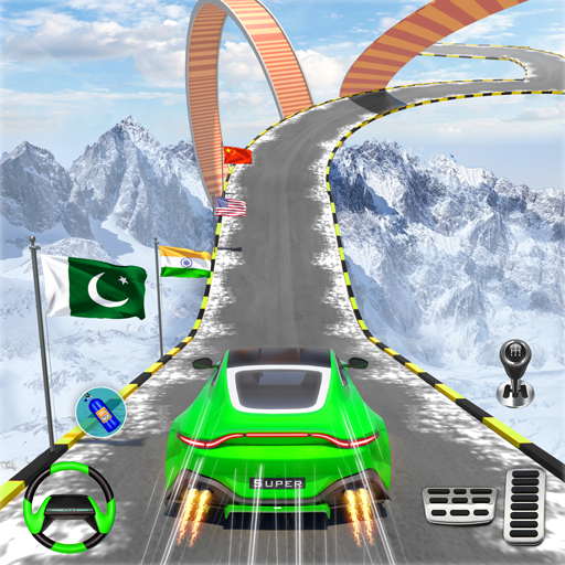 Gt Car Stunt Ramp Car Games 3D