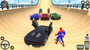 Gt Car Stunt Ramp Car Games 3D Poster