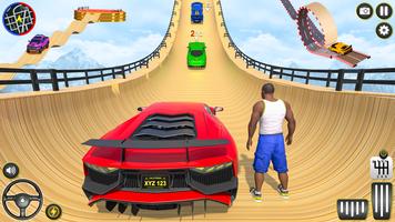 Gt Car Stunt Ramp Car Games 3D captura de pantalla 1