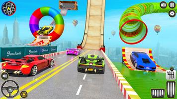 Gt Car Stunt Ramp Car Games 3D captura de pantalla 3