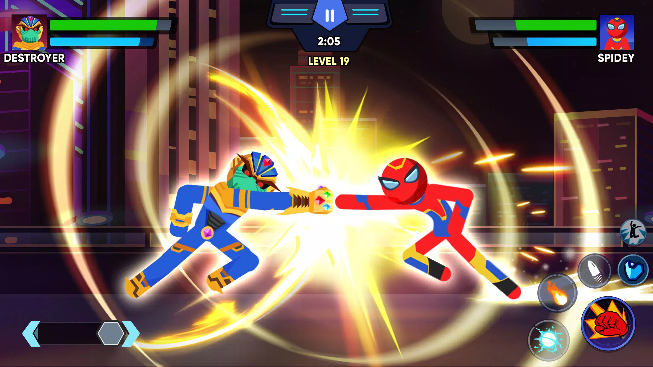 Stickman Fighter Infinity - Super Action Heroes Download APK for Android  (Free)