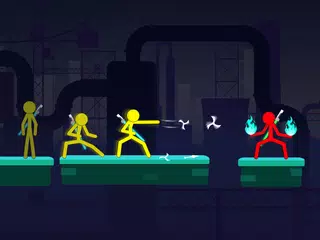 Скачать Super Stickman Fighting Battle APK