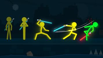 Stickman Fighting Battle Hero تصوير الشاشة 1