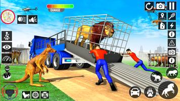 Wild Animal Transport Truck captura de pantalla 2