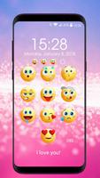 Layar Kunci Emoji poster